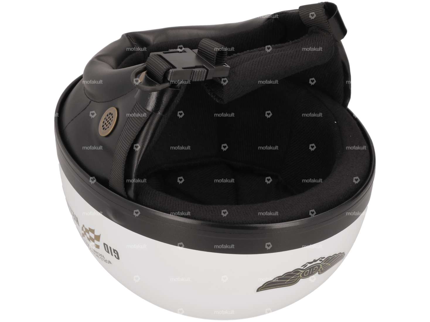 Pot helmet white Carousel Image 4