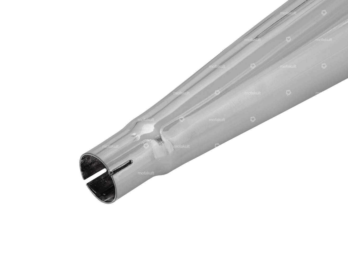 swiing® ingenious Zigarre Ø 28 / 70 mm Chrom (Reso-Auspuff) Carousel Image 4