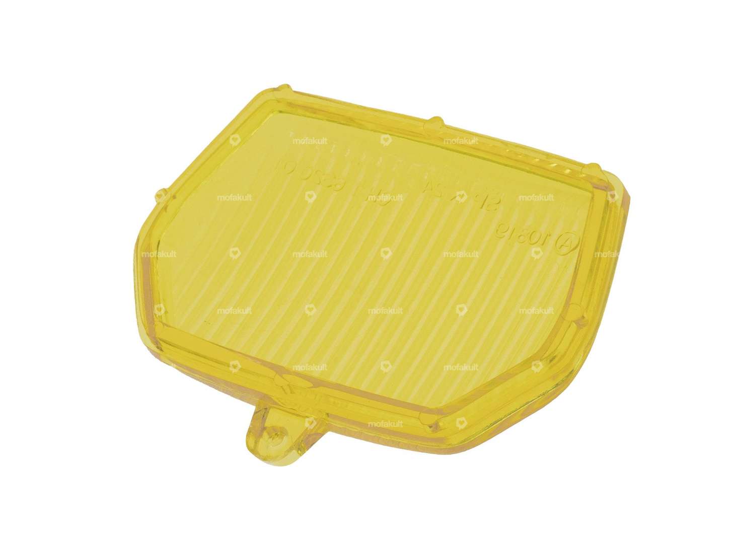 Glass spotlight angular yellow Carousel Image 2