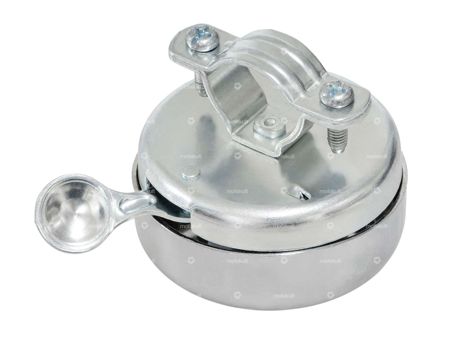 Glocke Chrom Aufkleber Sachs blau Carousel Image 2