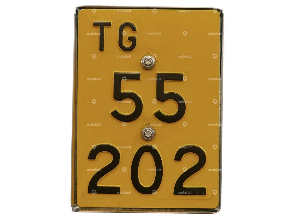 Buzzetti Nummernschildhalter Inox (CH-Version) Carousel Image 3