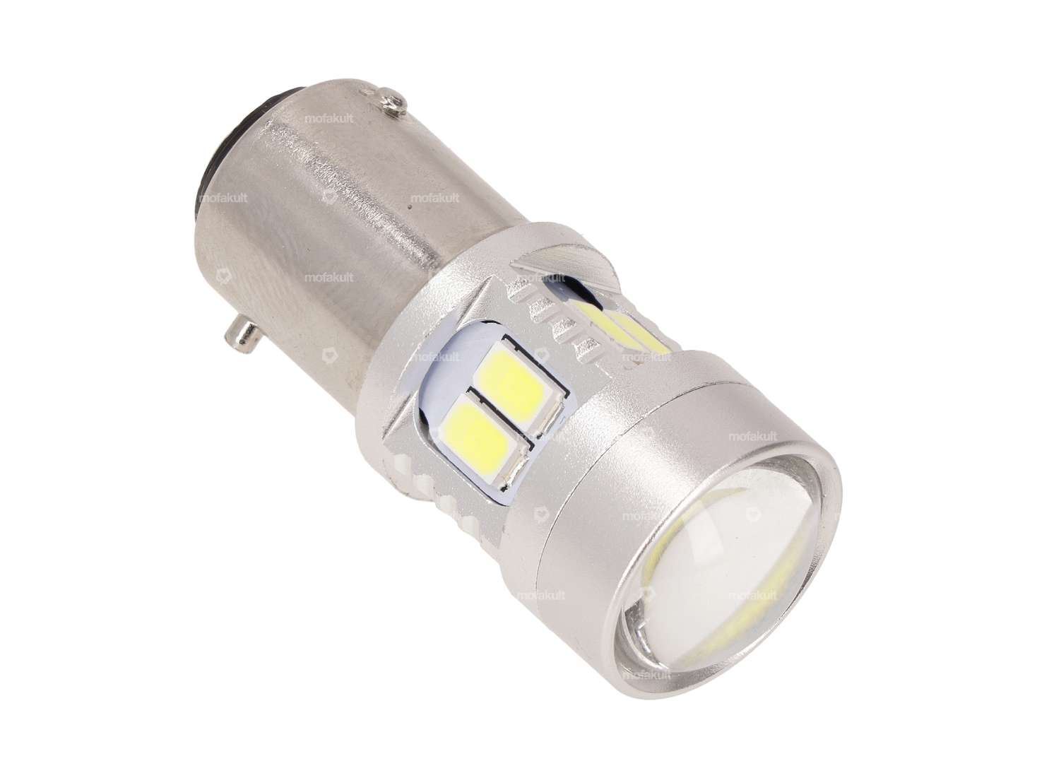 GPO LED bulb 6V - 24V (BAX15d) white 2-phase Carousel Image 2