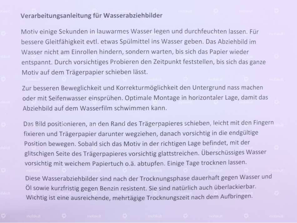 Göricke Wappen Wasserabziehbild schwarz Carousel Image 2