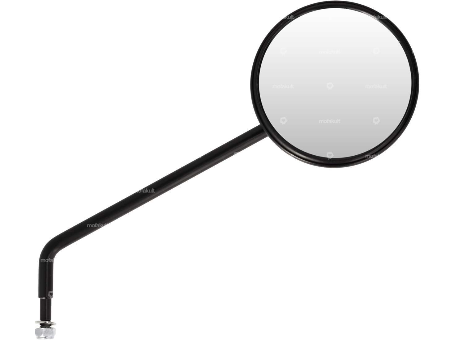 Bumm Spiegel rund abgewinkelt rechts schwarz Carousel Image 1