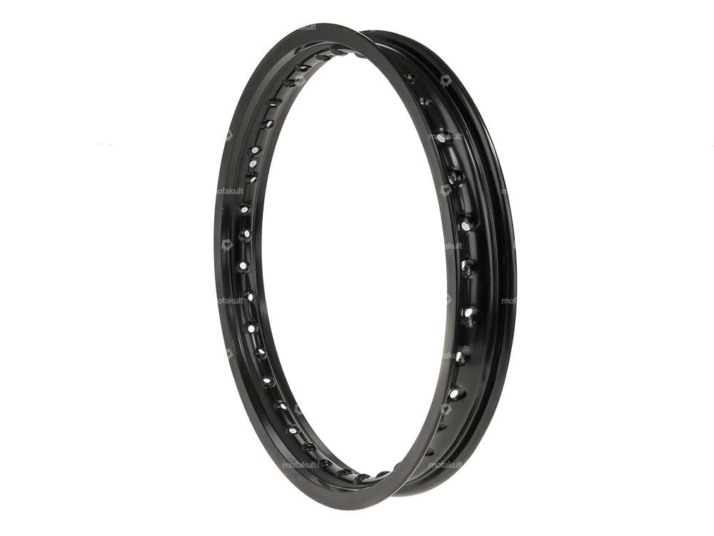 Felgenring 1.60 x 16" (56 mm) Alu schwarz eloxiert Carousel Image 1