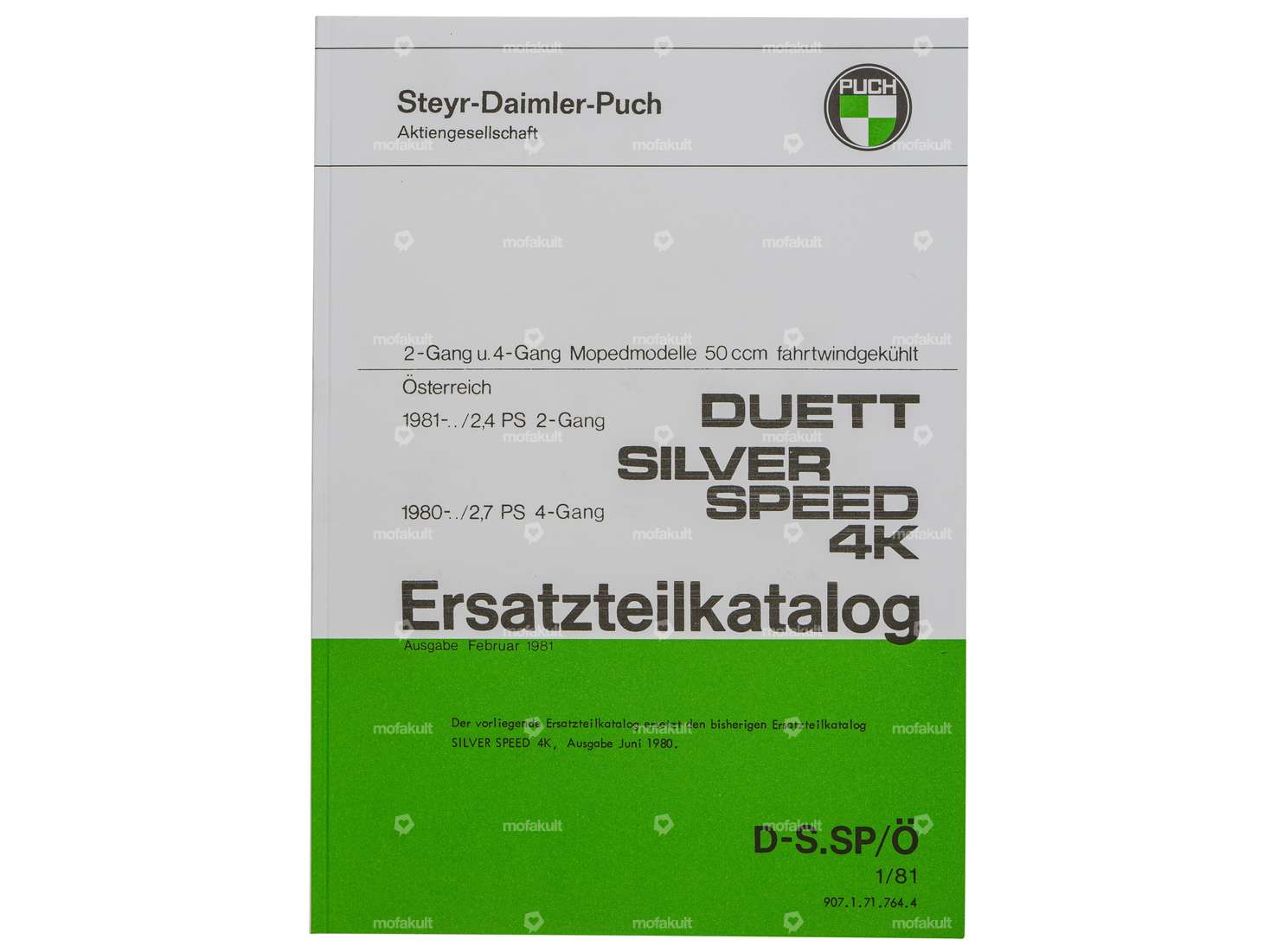 Ersatzteilkatalog | Puch Duett Silver Speed 4K (AT) Carousel Image 1