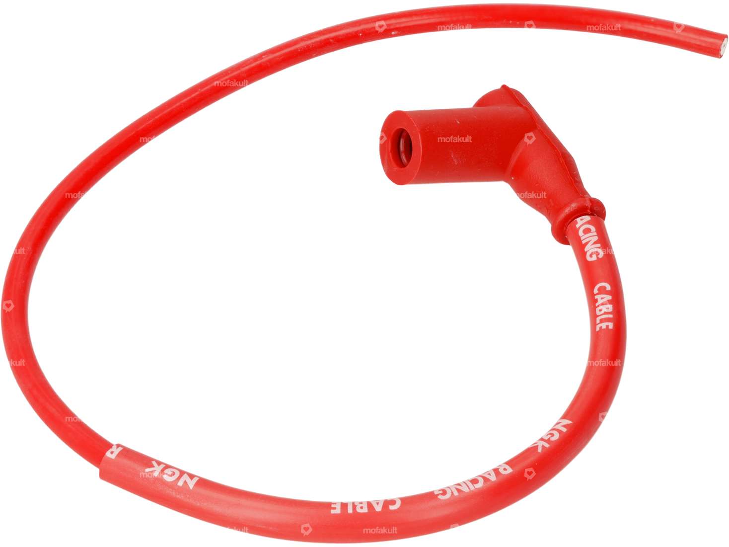 NGK CR4 Racing ignition cable & plug High End red Carousel Image 1