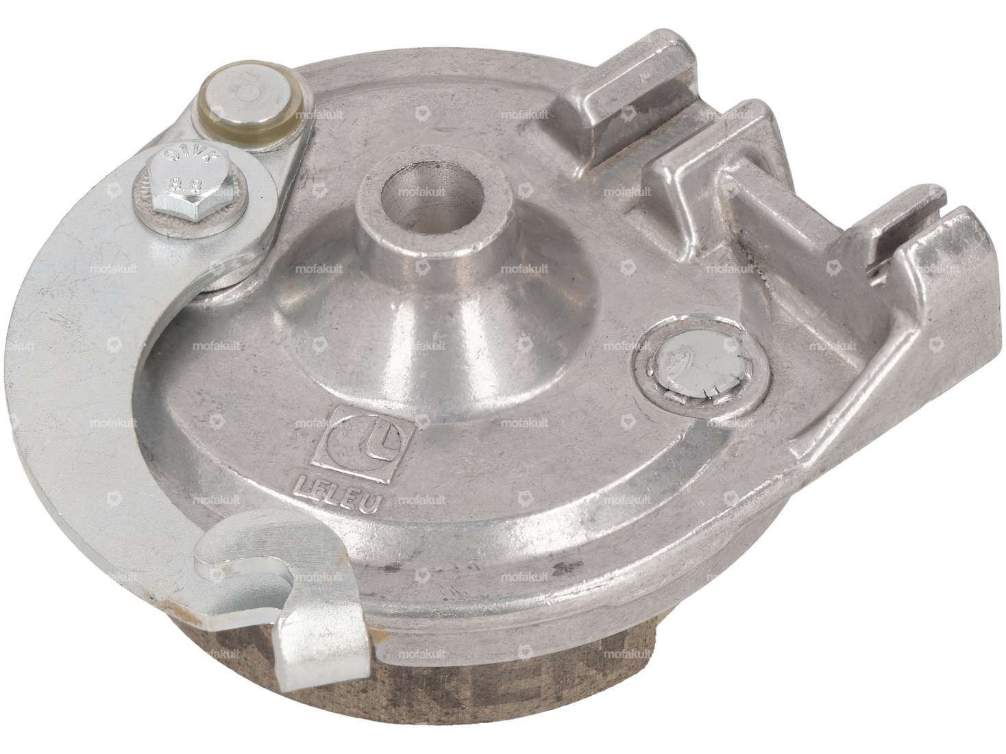 LELEU Bremsankerplatte vorne 12 mm Achse | Puch Maxi S, N, X30 Sport NS, NL, Velux Carousel Image 2