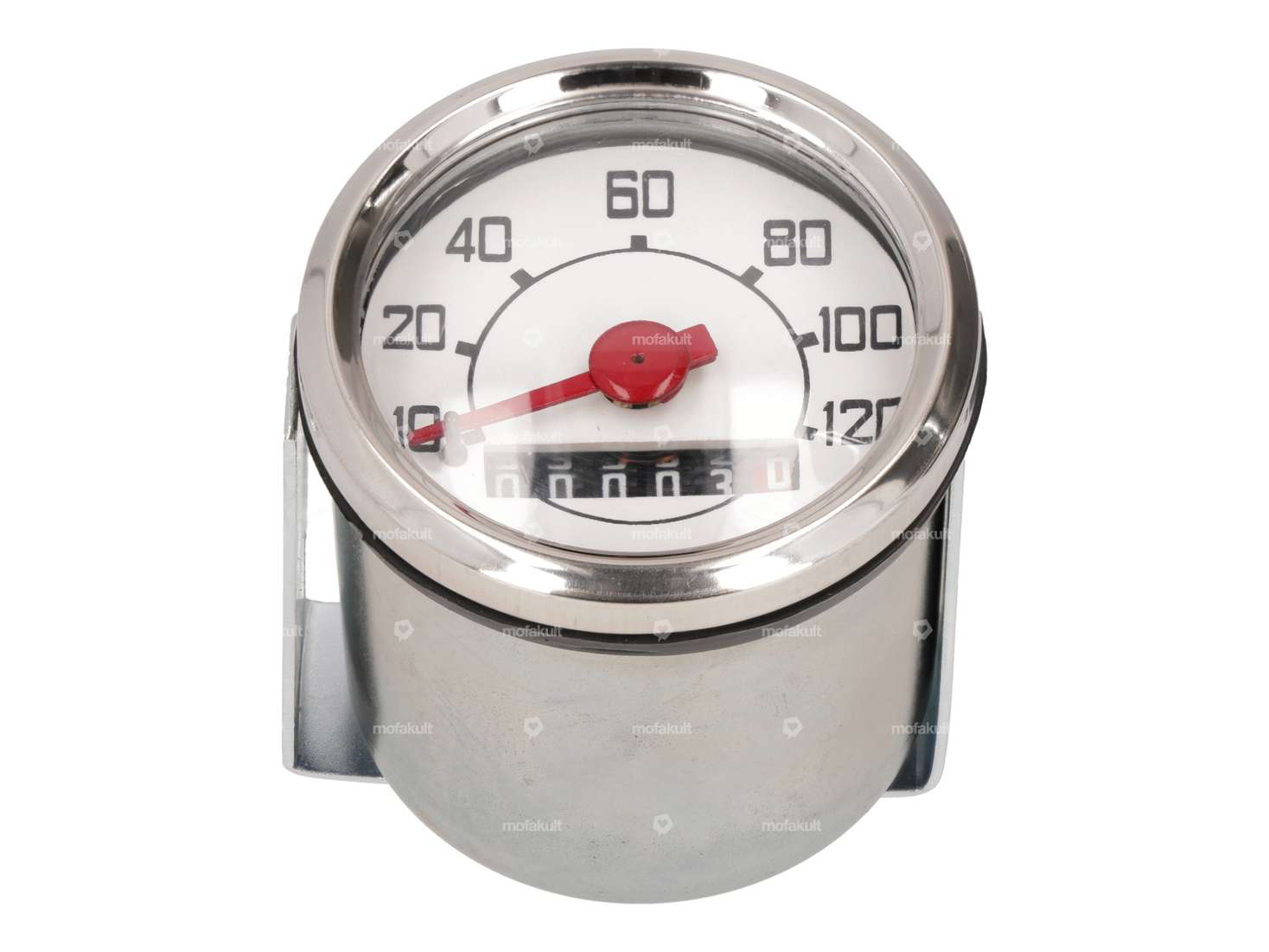 Speedometer 120 km/h Ø 48 mm Veglia replica | Piaggio Ciao, SI, Bravo, Boxer Carousel Image 1