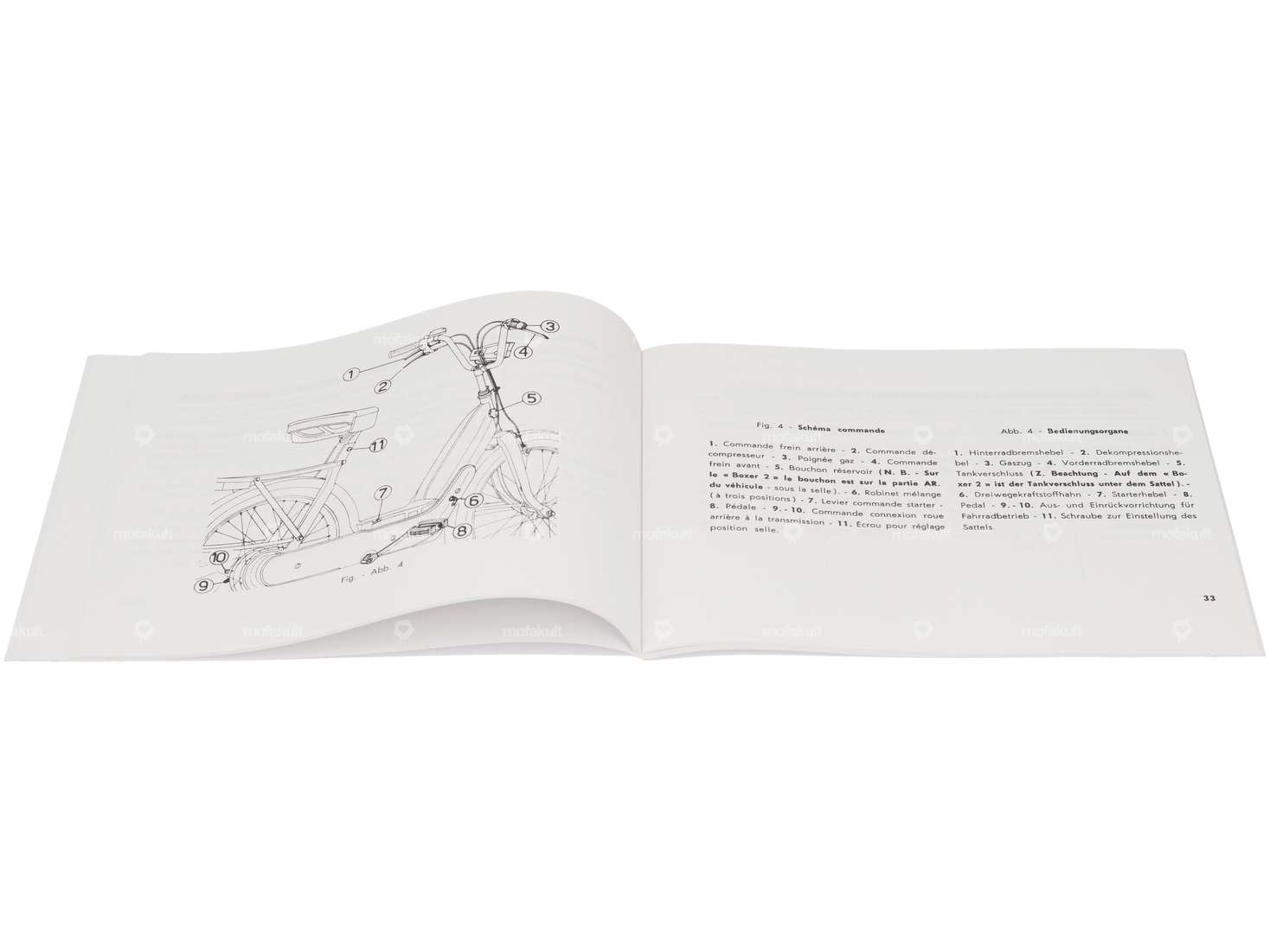 Operating instructions | Piaggio Ciao P, Boxer 2 Carousel Image 3