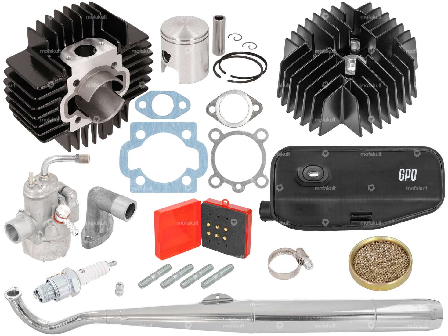 GPO Tuning-Set 43.5 mm (Metrakit-Nachbau) | Puch E50, ZA50 Carousel Image 1