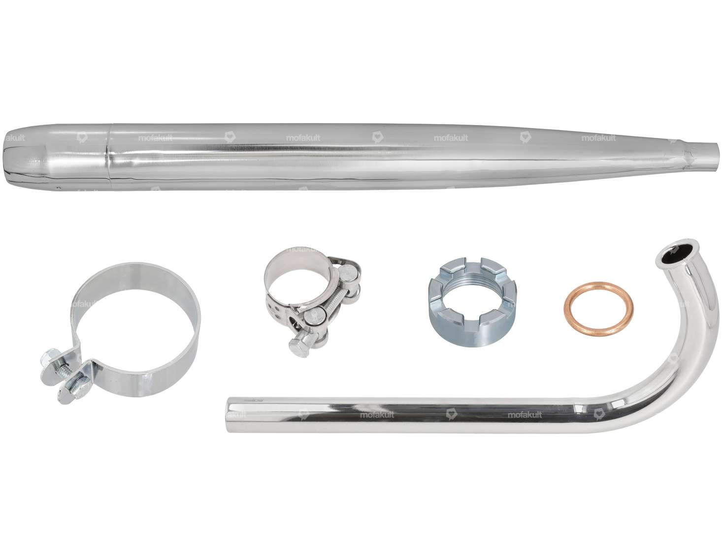 swiing® ingenious Resonanz-Auspuff-Set Ø 28 / 70 mm | Sachs 50/2 Carousel Image 1