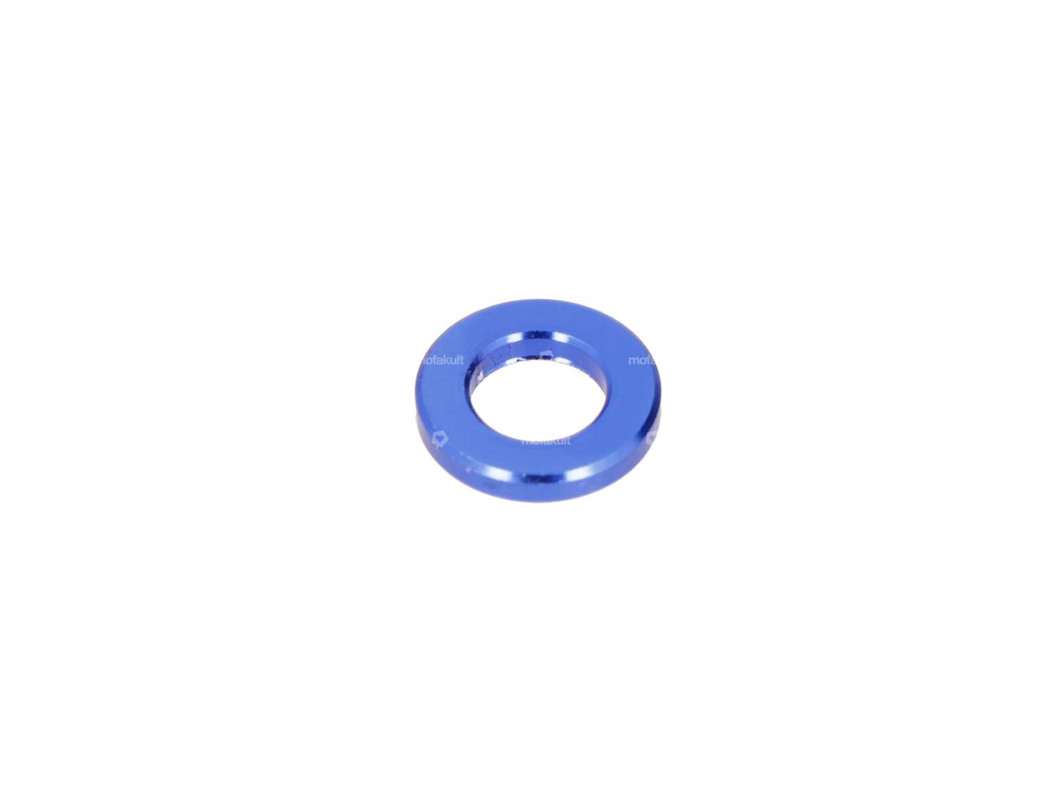 Washer M6 6.2/12/2 anodized aluminium blue Carousel Image 1