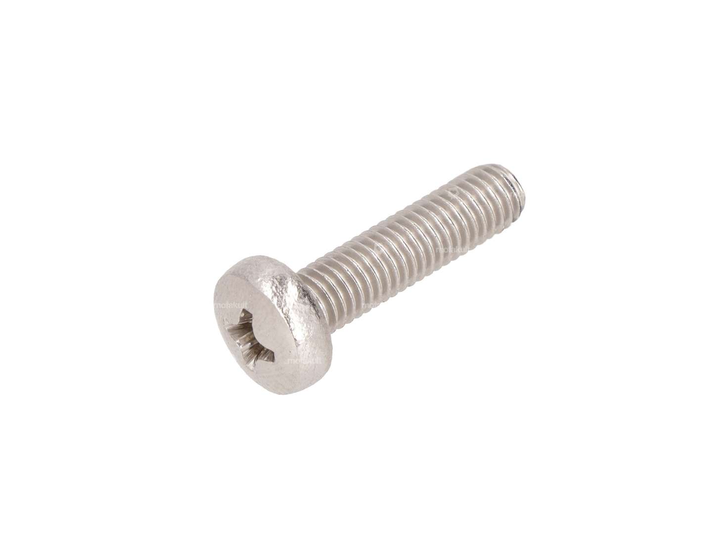 Schraube M5x20 Linsenkopf Kreuz Inox Carousel Image 1