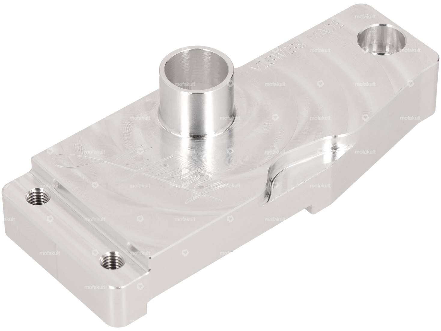 Ansaugflansch 16 mm Pinasco SHA für Malossi MP-One Gehäuse | Piaggio Ciao, SI, Bravo, Boxer Carousel Image 1