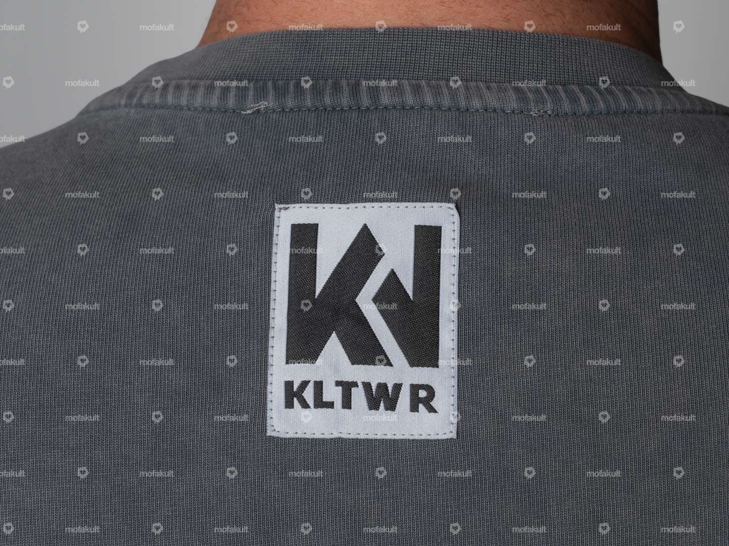 KULTWEAR T-shirt "Vintage" Oversized gray Carousel Image 4