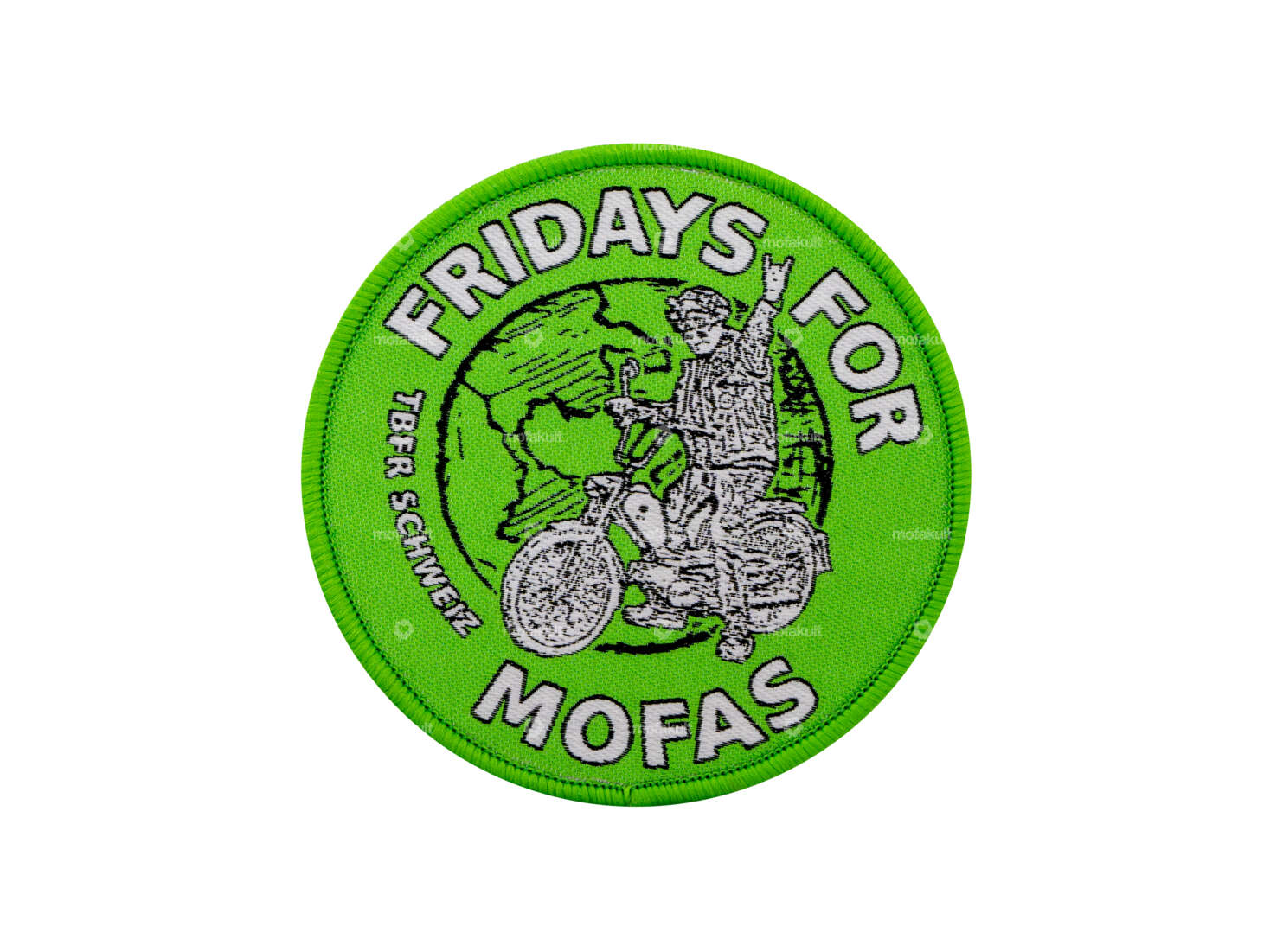 Gang Patch «Fridays for Mofa» Ø 75 mm Carousel Image 1