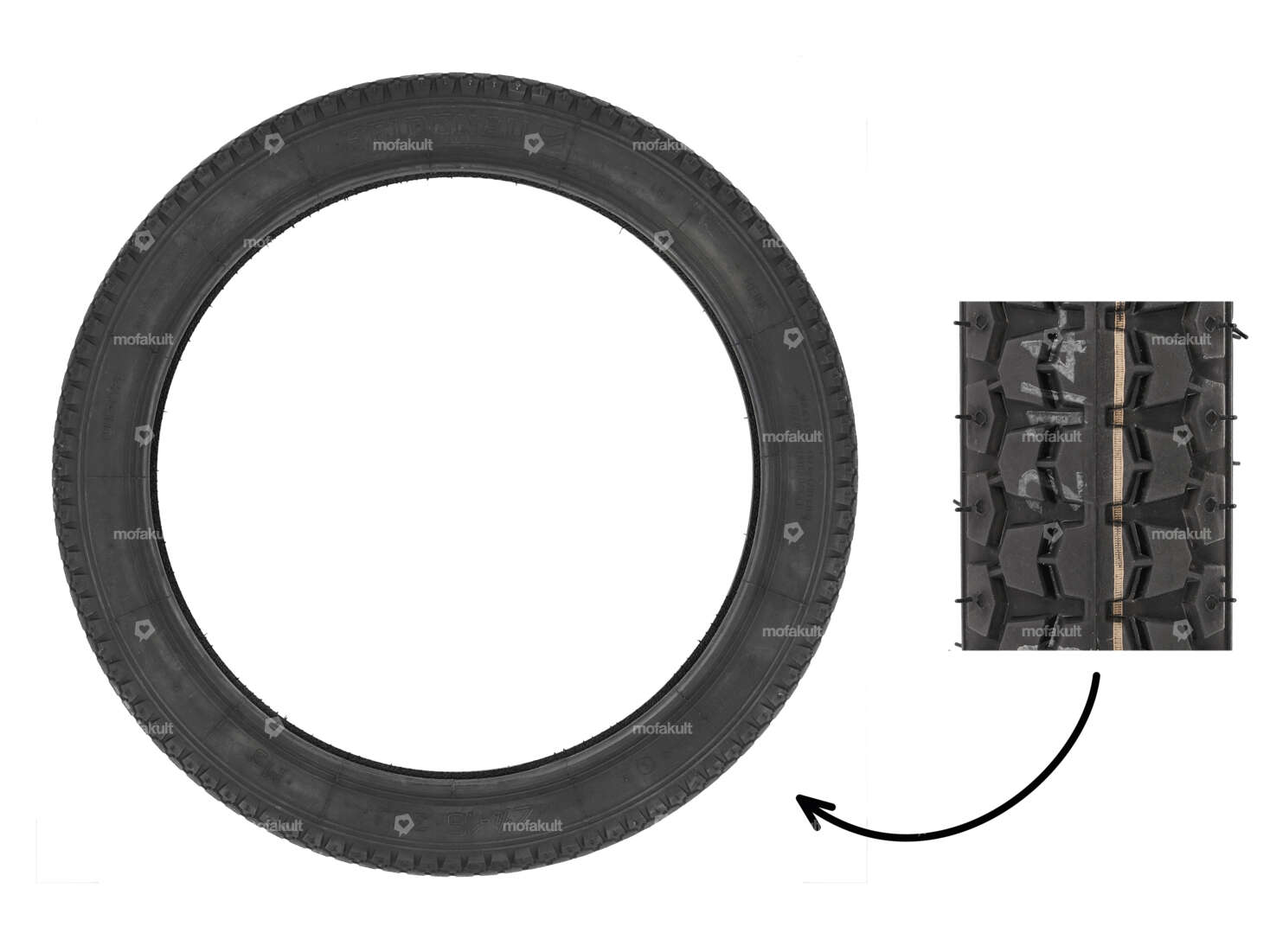 Heidenau 2.25 x 16" Reifen M3 Allround Carousel Image 1
