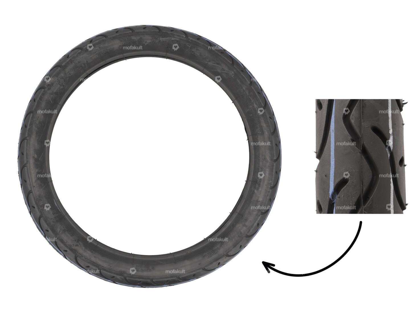 VeeRubber 2.25 x 16" Reifen VRM099 (V099) Semi-Slick Carousel Image 1