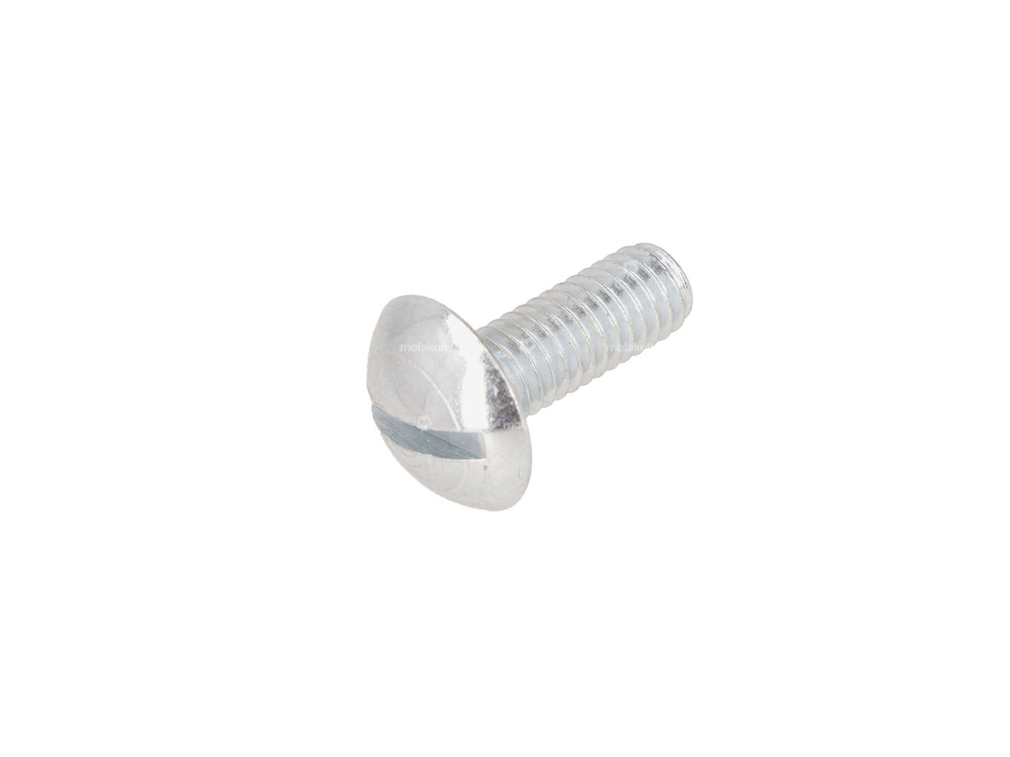 Screw M6x16 pan-head flat slot galvanized Carousel Image 1