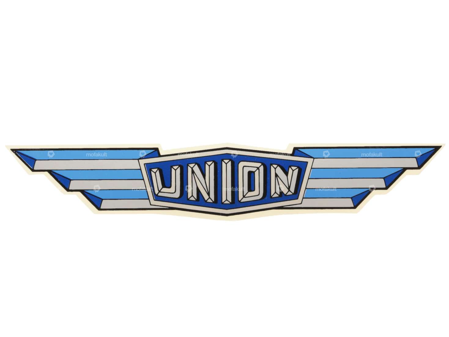 Water decal "Union" blue Carousel Image 1