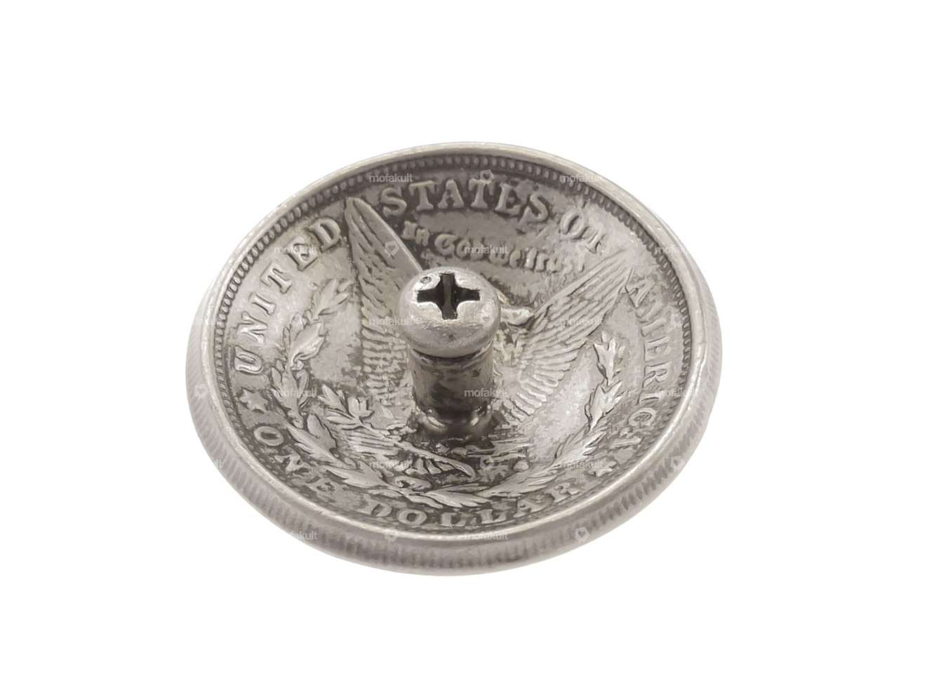 Emblem One Dollar matt Used-Look (Schraube) Carousel Image 2