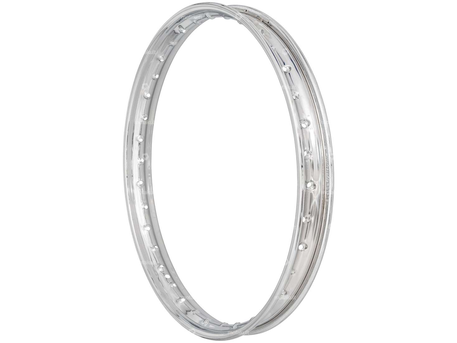 Felgenring 1.50 x 19" (56 mm) Chrom grosse Nippellöcher Carousel Image 1