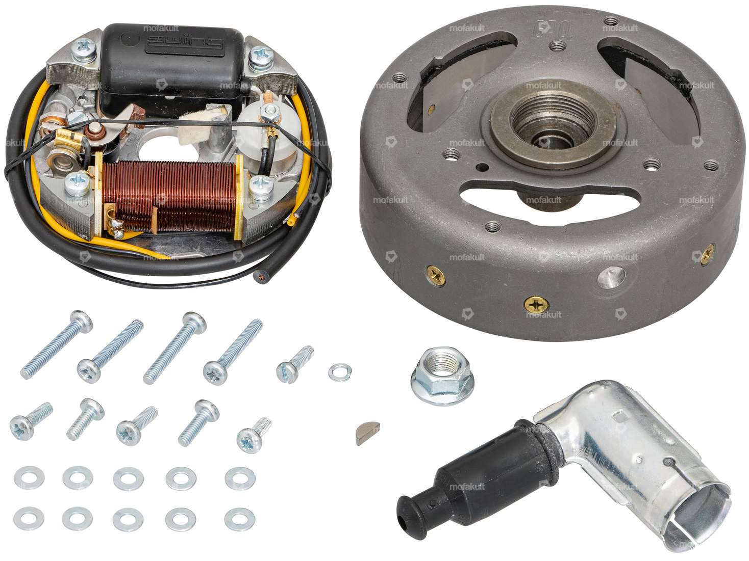 swiing® revival Zündung-Set 90 mm Unterbrecher rechtsdrehend 6V Carousel Image 1