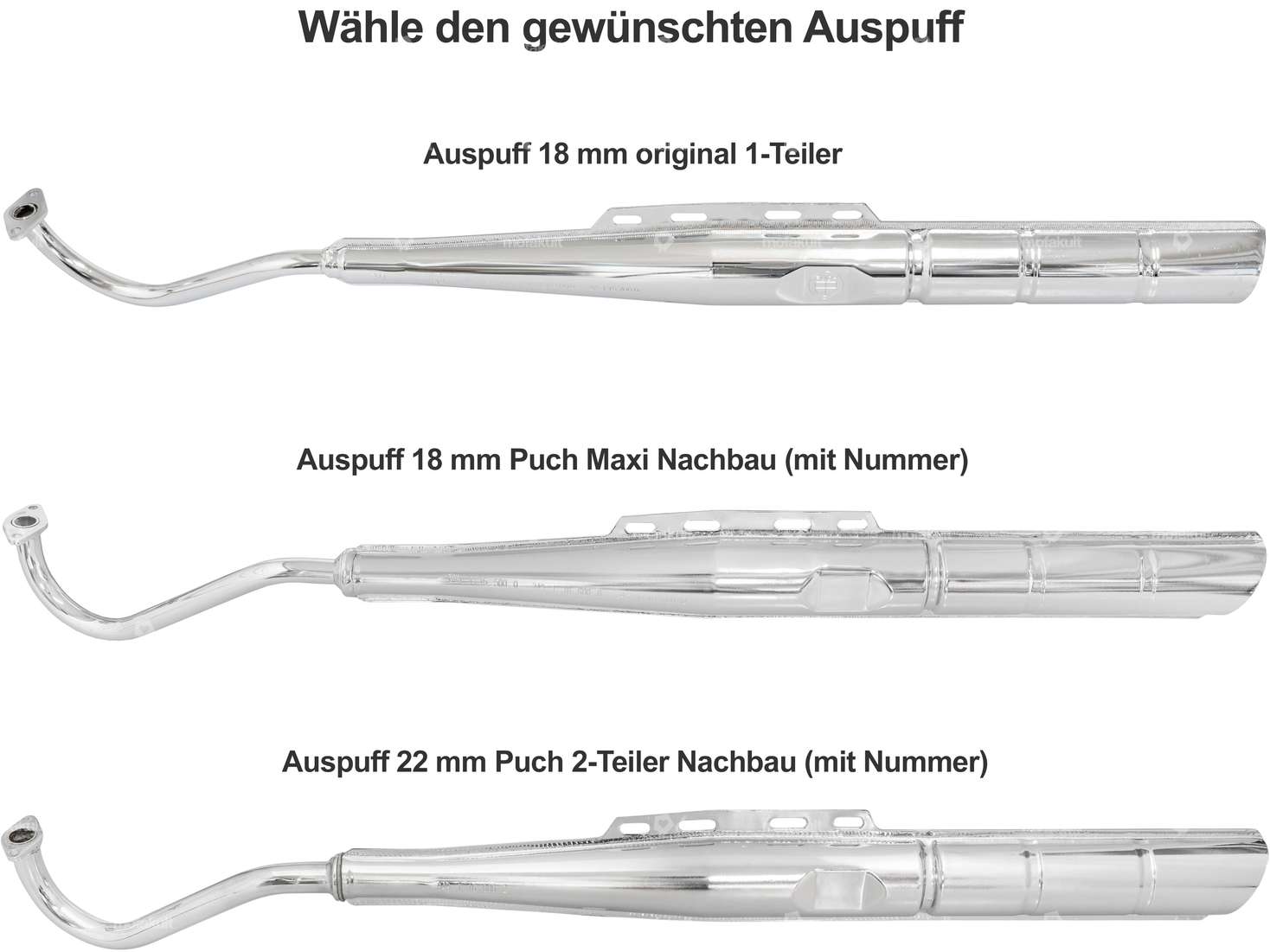 swiing® revival 50 ccm 1.6 PS Zylinderset «Original» | Puch E50 Carousel Image 2