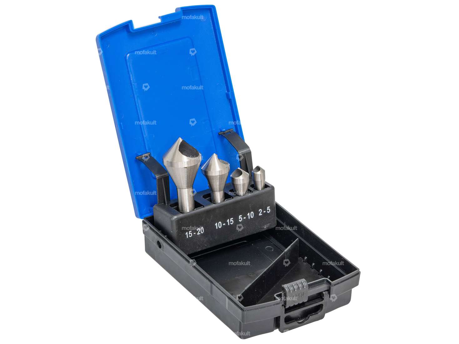 BGS Kegelsenker mit Querbohrung Ø 2 - 20 mm HSS 4-tlg. Carousel Image 1