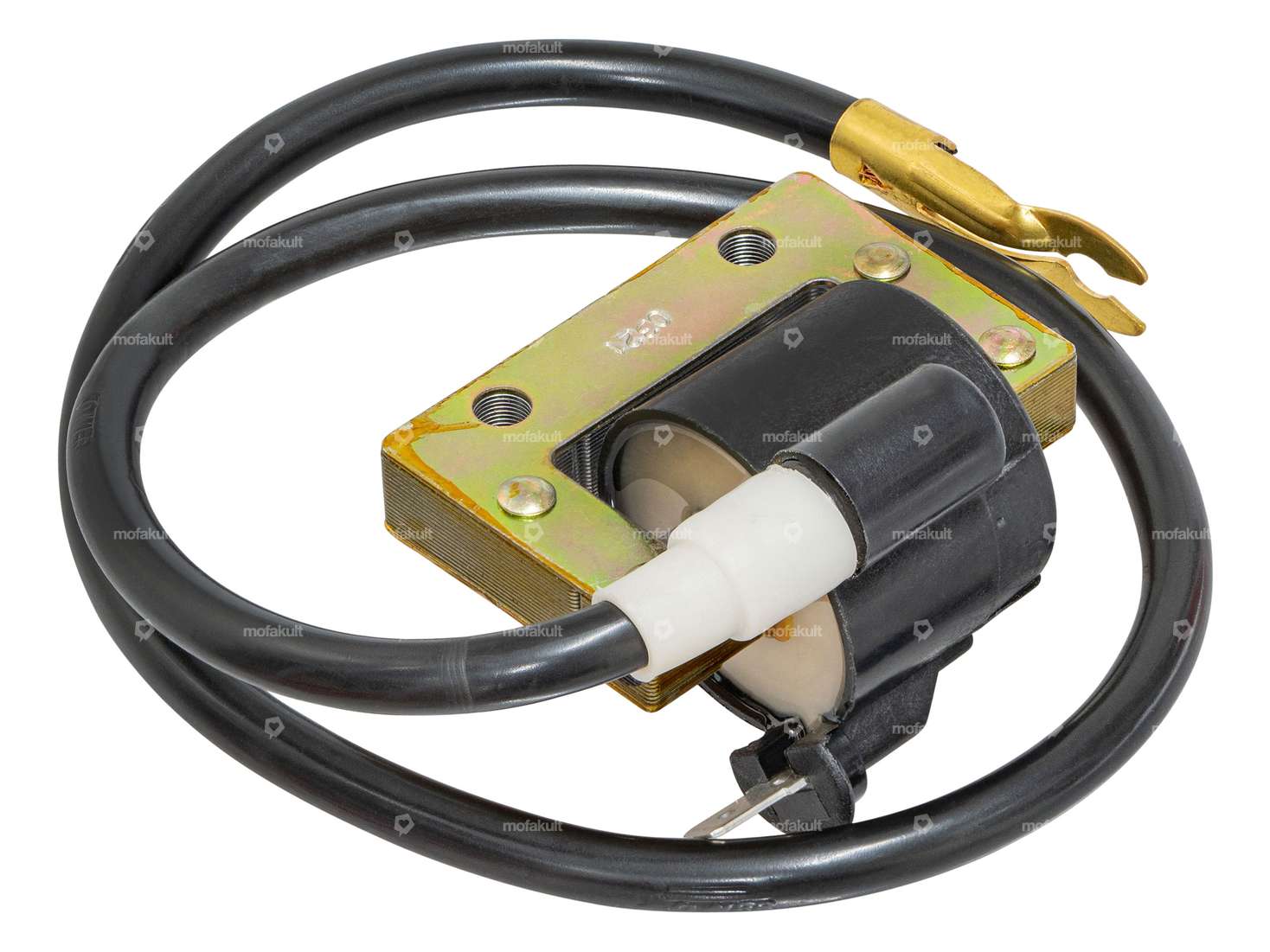 Olympia Zündspule extern schwarz | Piaggio SI, Bravo, Boxer, Grillo Carousel Image 1