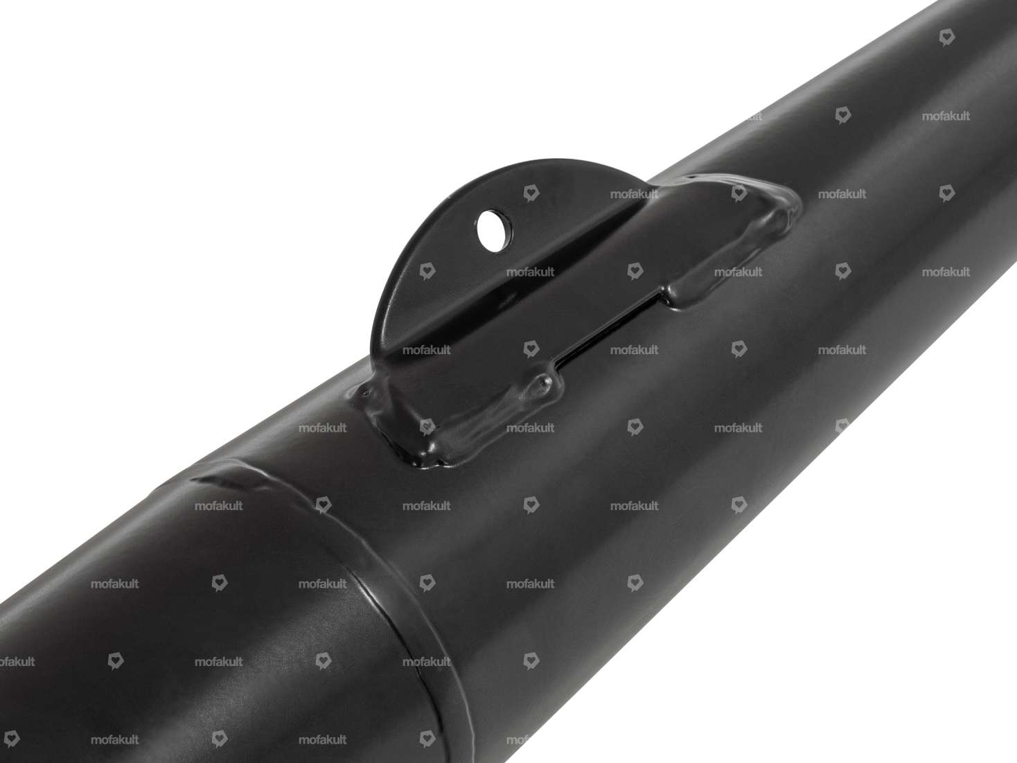 HOMOET Auspuff RS Zigarre 28 mm schwarz | Puch Maxi / E50 Carousel Image 2