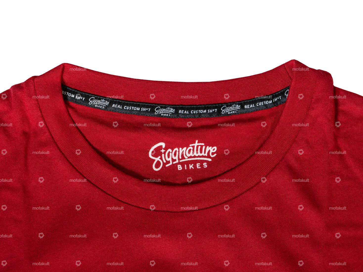 Siggnature T-Shirt «BASIGG» (XS - 2XL) rot Carousel Image 3