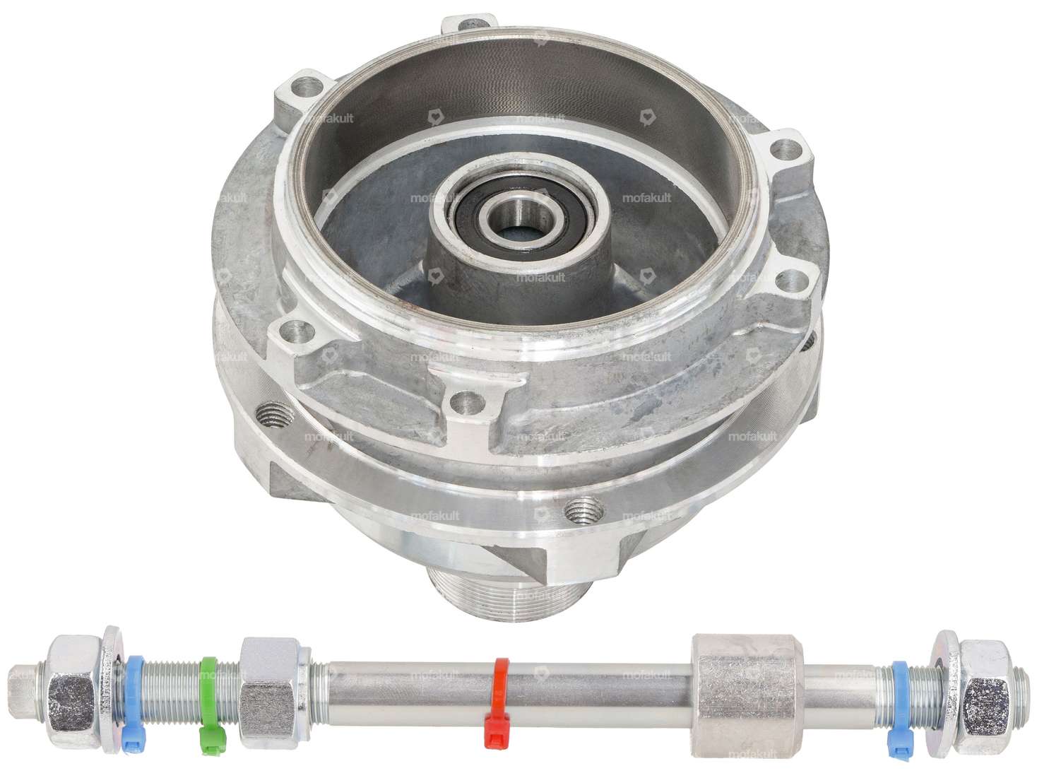 Wheel hub incl. axle cast wheel rear | Puch Maxi, X30 NG-2AH Carousel Image 1