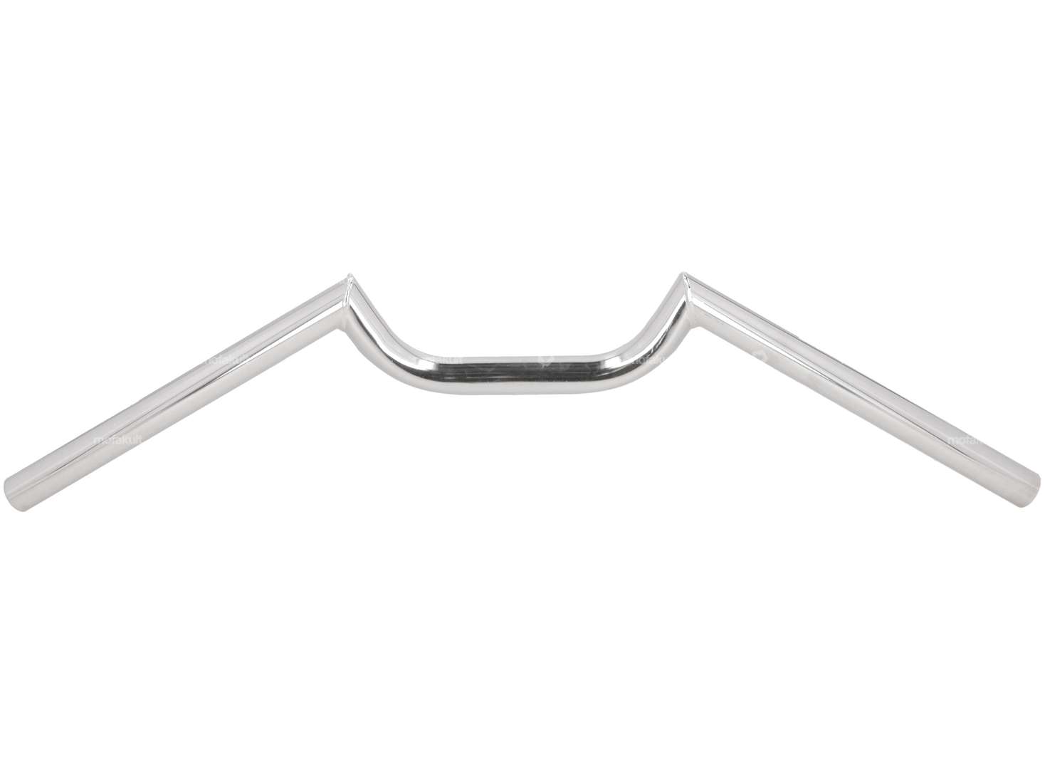 Handlebar fork plate 15 cm Racing chrome Carousel Image 1