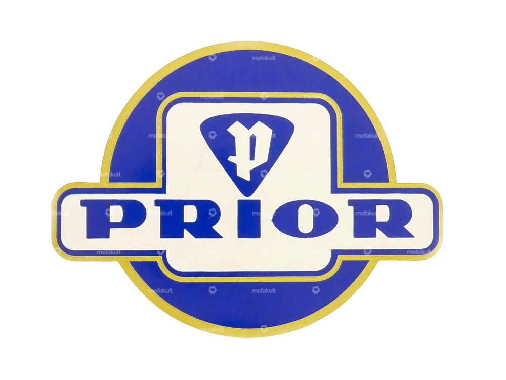 Prior" sticker Ø 53 mm Tank Sachs coat of arms Carousel Image 1