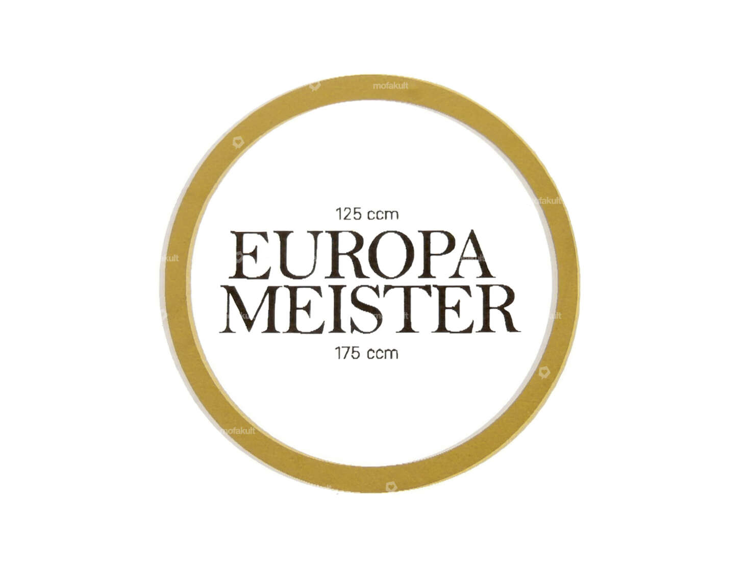 Adhesive European champion Puch Velux Carousel Image 1