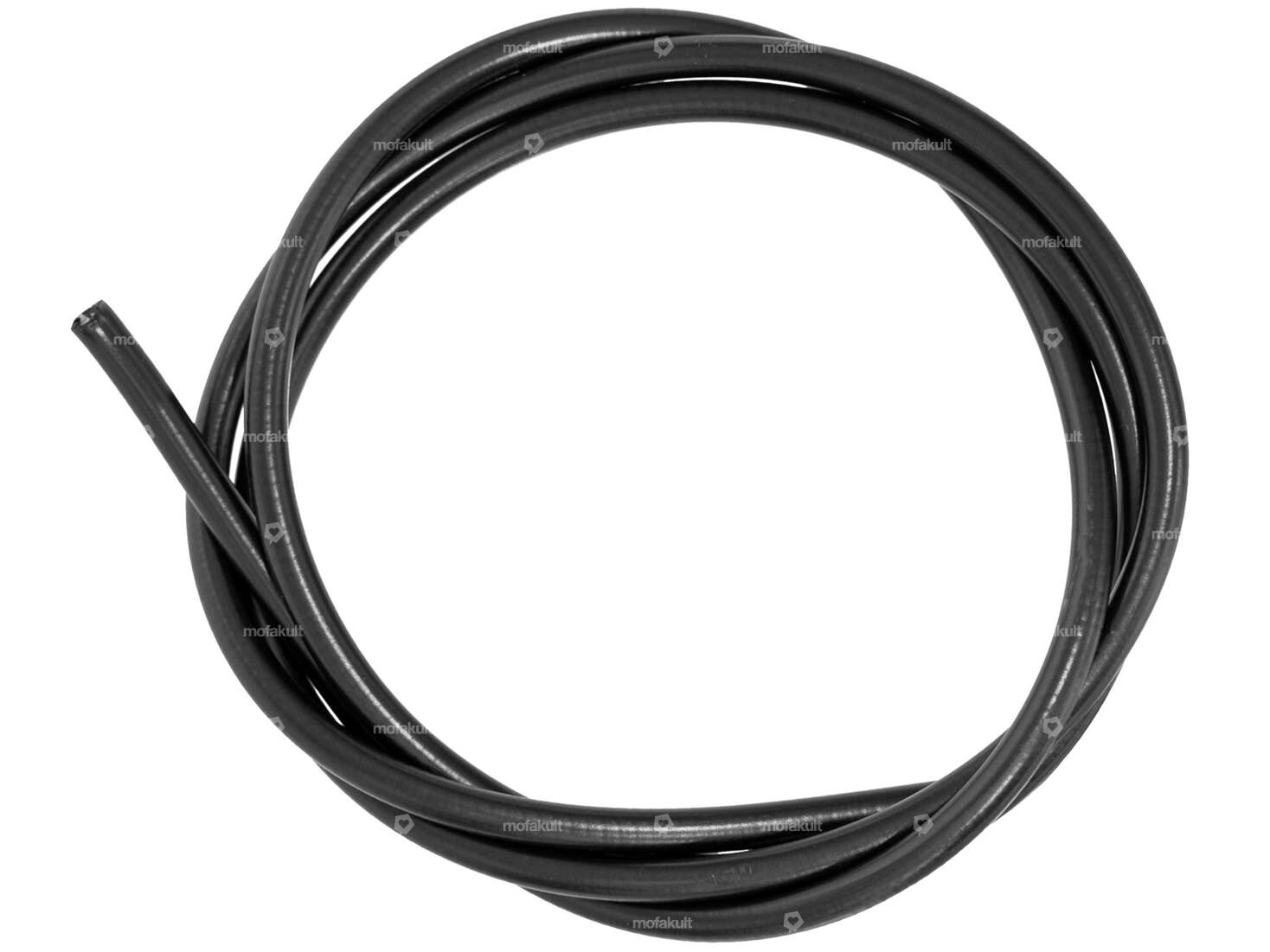 Kabelhülle Ø 7 mm schwarz (per Meter) Metall-Innenhülle Carousel Image 1