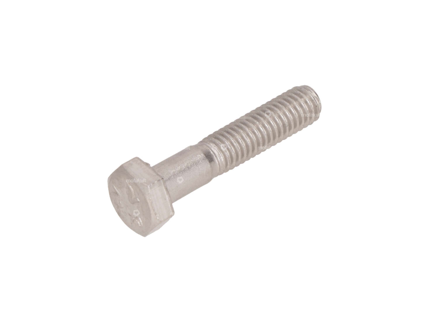 M6x30 hexagon head screw with stainless steel shank Carousel Image 1