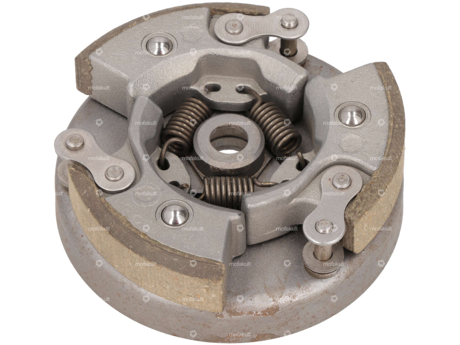 Surflex Kupplungsbeläge & Starterglocke Mono | Piaggio Ciao, SI, Bravo, Boxer Carousel Image 1