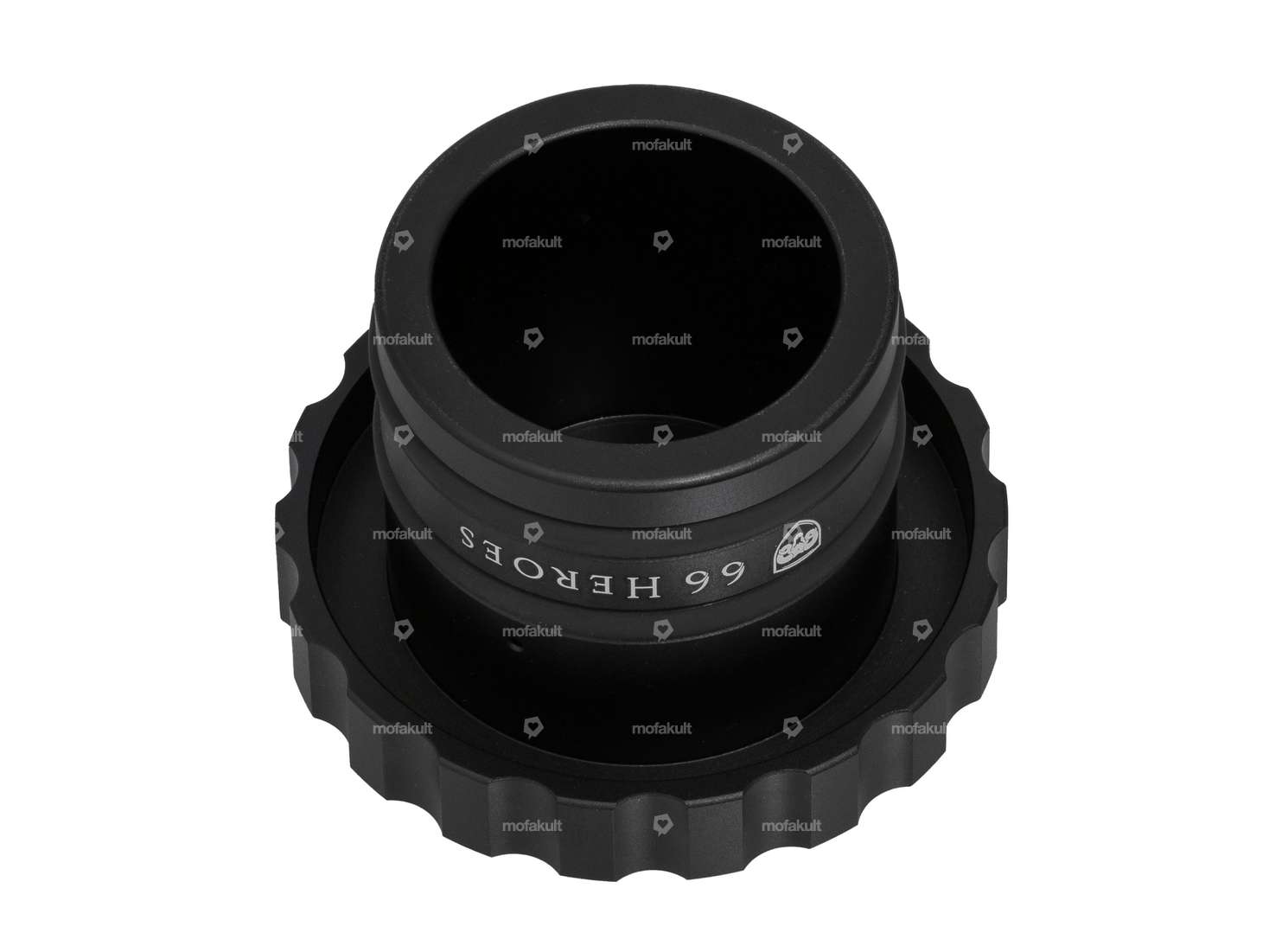 66HEROES Tankdeckel gewellt schwarz | Zündapp Belmondo Carousel Image 2