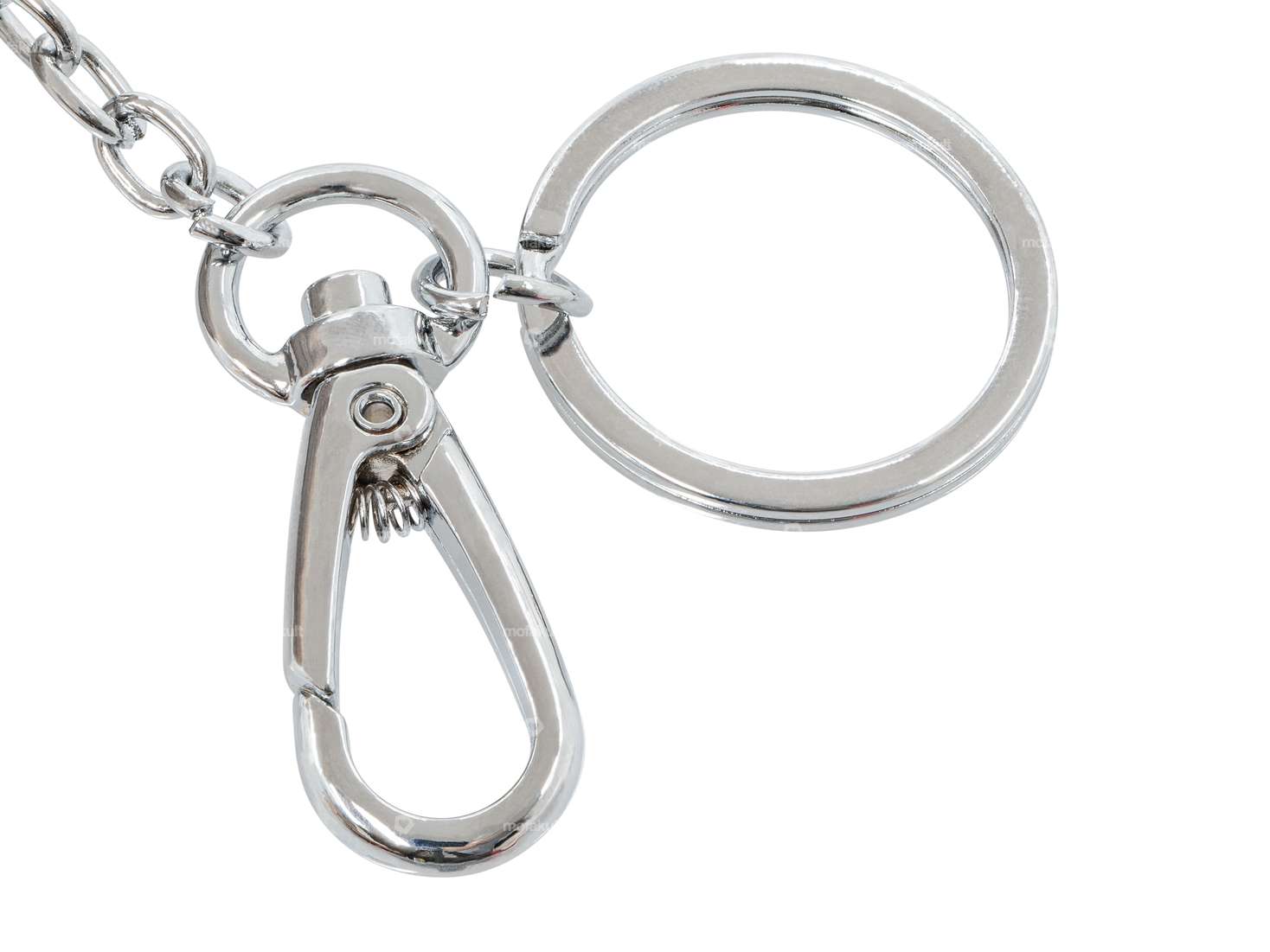 Fuchsschwanz Anhänger schwarz (Kunstfell) Carousel Image 2