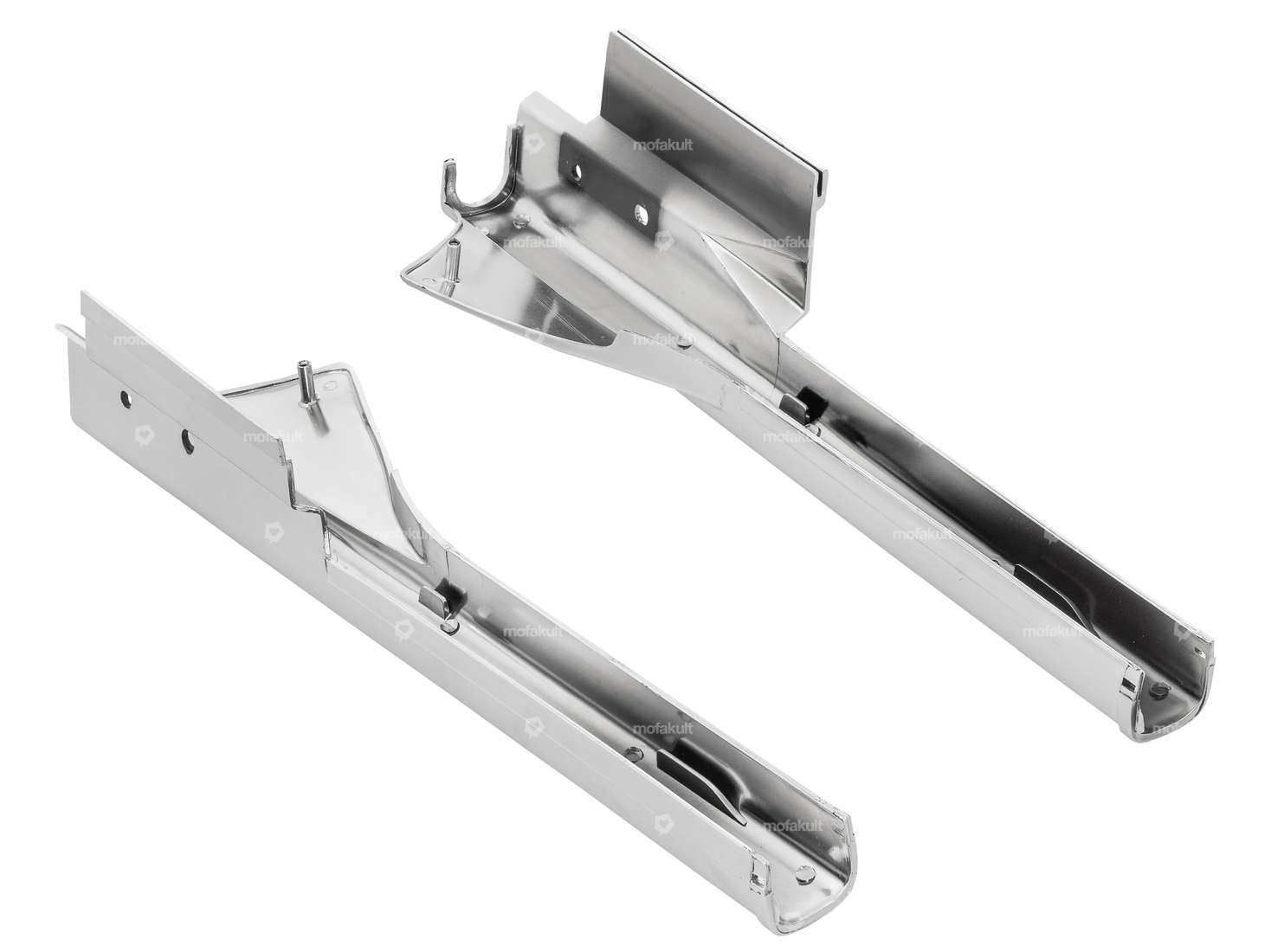 Set Abdeckung Gabelholmen Chrom | Peugeot 103 MVL, SP, Vogue Carousel Image 2