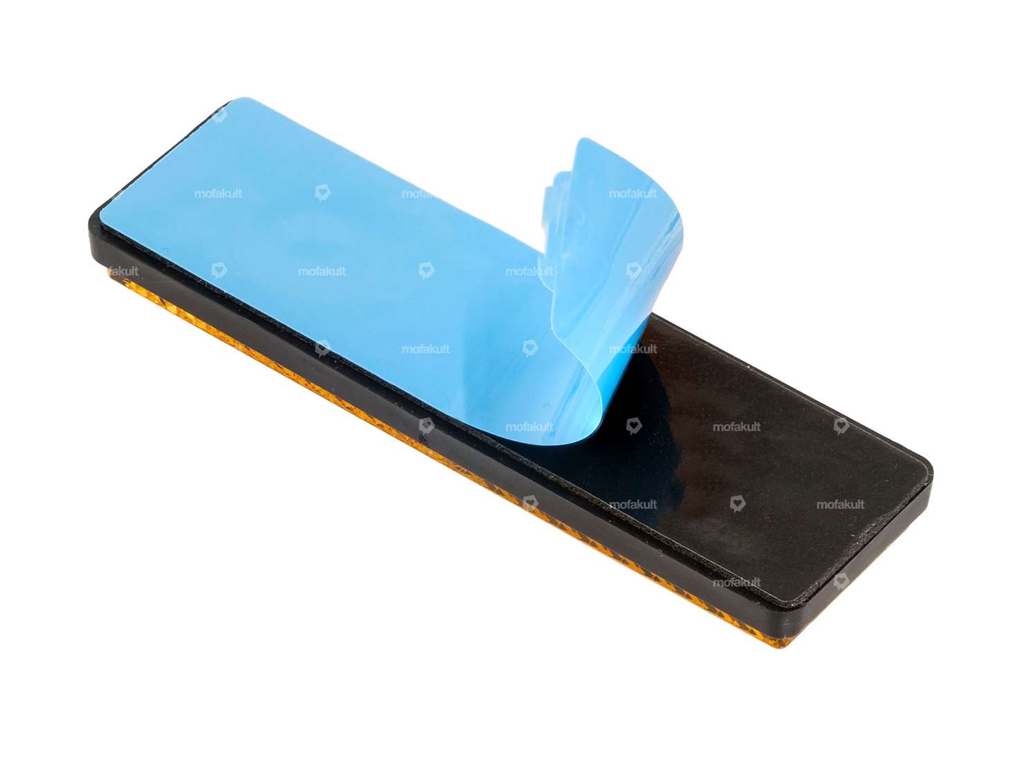 Reflector self-adhesive angular orange Carousel Image 2