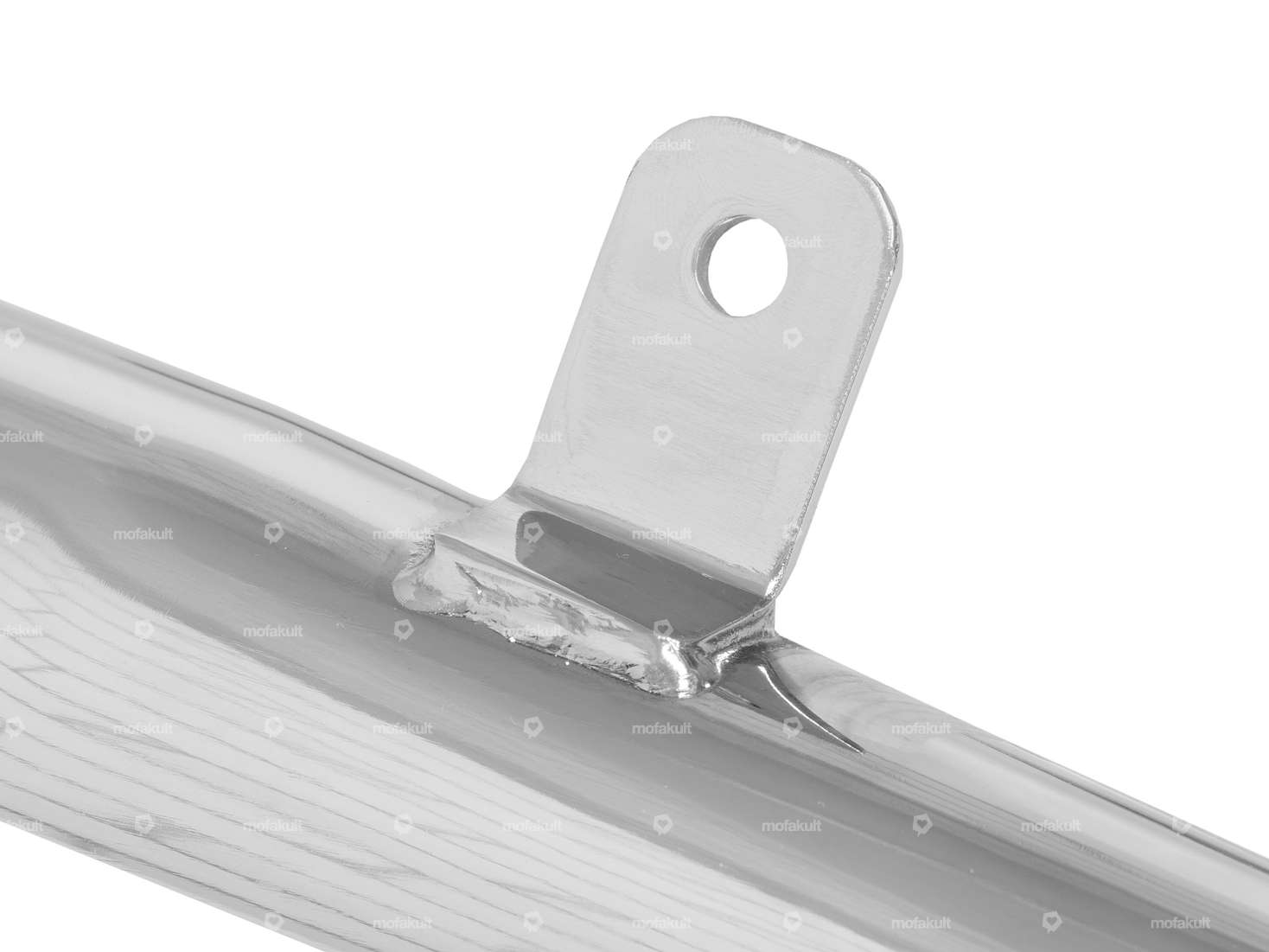 Auspuff Boss Demper Ø 28 / 60 mm mit Lasche Chrom | Puch Carousel Image 8