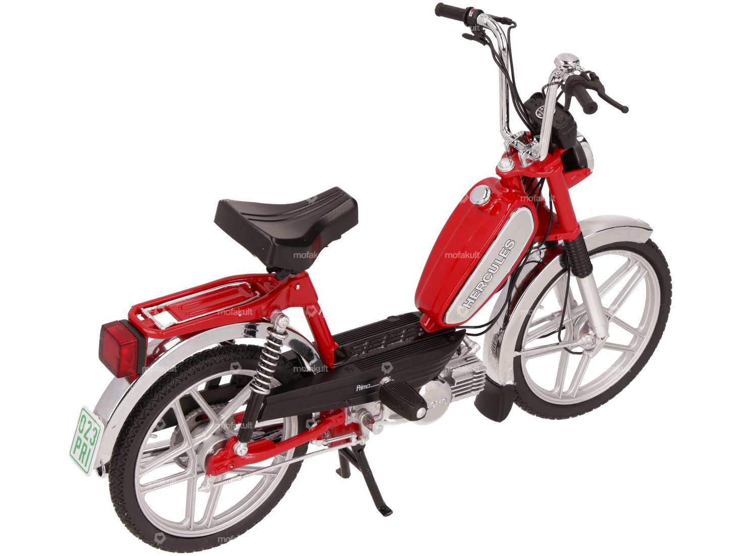 Hercules Prima 5S rot Miniatur Modell 1:10 (1A-Qualität) Carousel Image 2