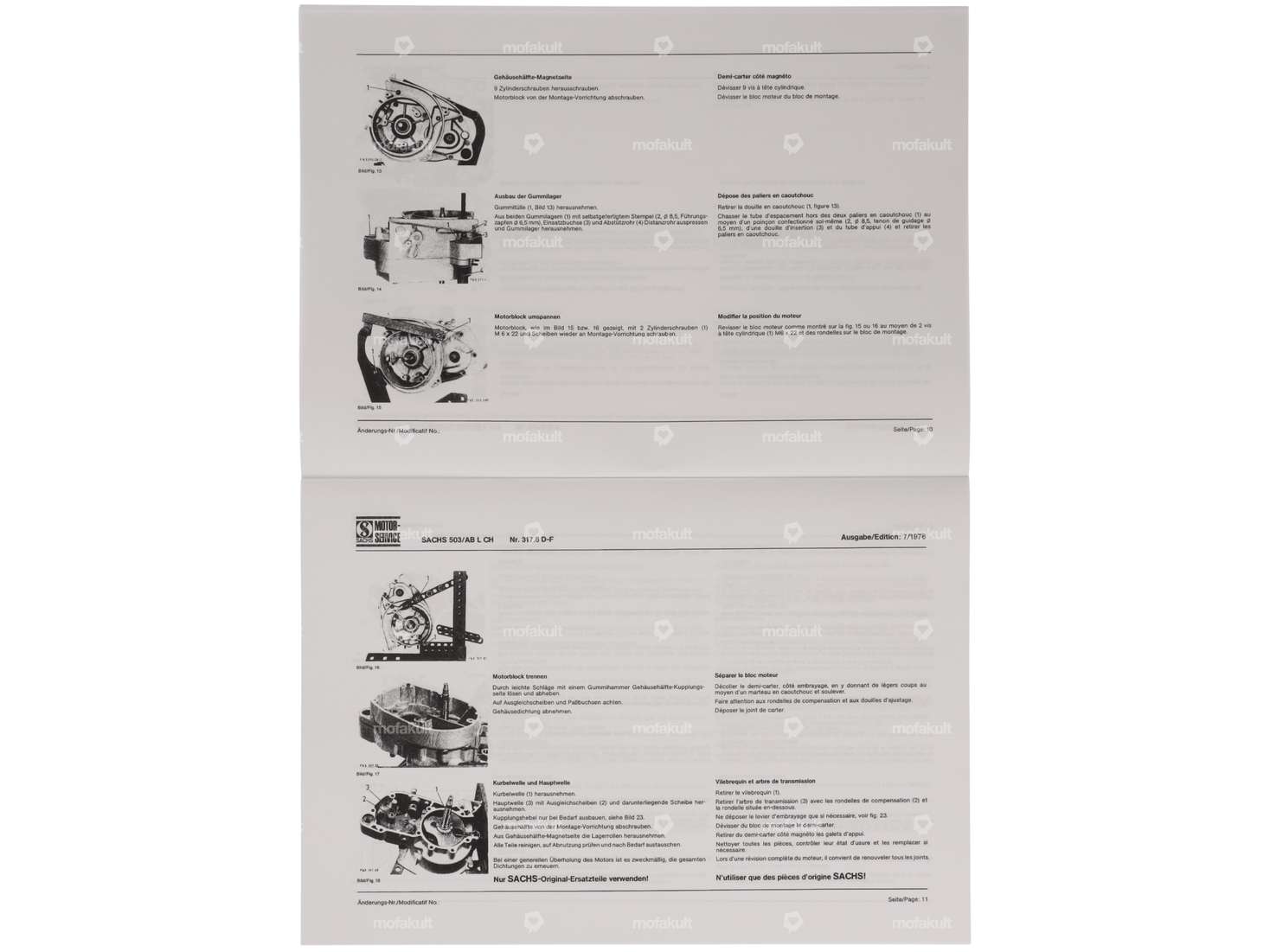 Reparaturanleitung | Sachs 503 AB L CH Carousel Image 3