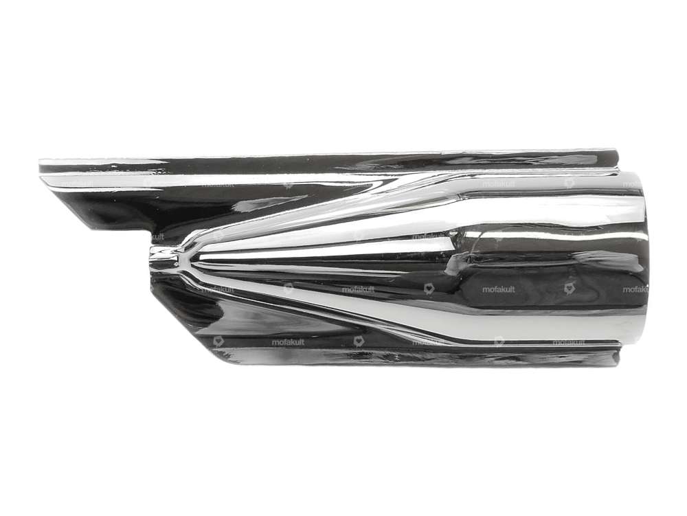 Endstück Auspuff Chrom Carousel Image 2