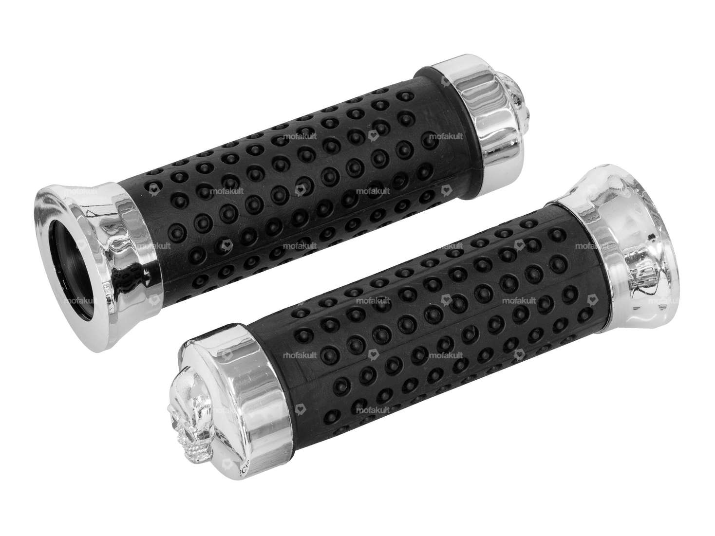 Griffe Skull genoppt schwarz Carousel Image 1