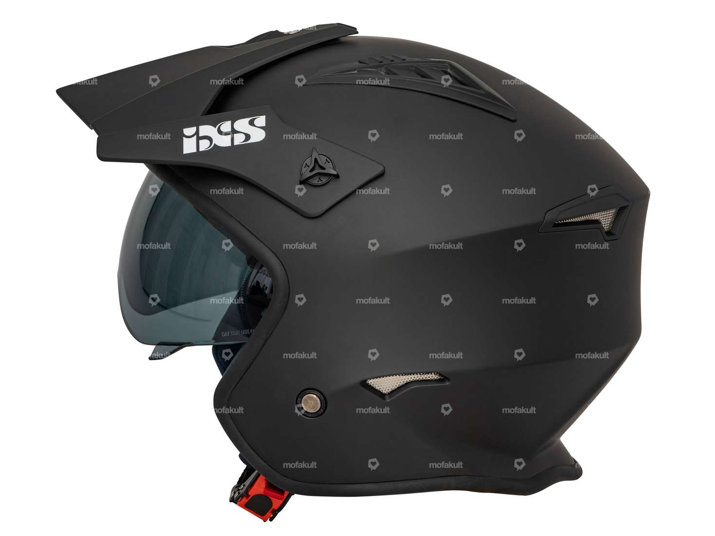IXS Jethelm Enduro schwarz matt Carousel Image 2